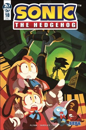 Sonic the Hedgehog (2018) issue 18-C Nathalie Fourdraine 1:10 Cover