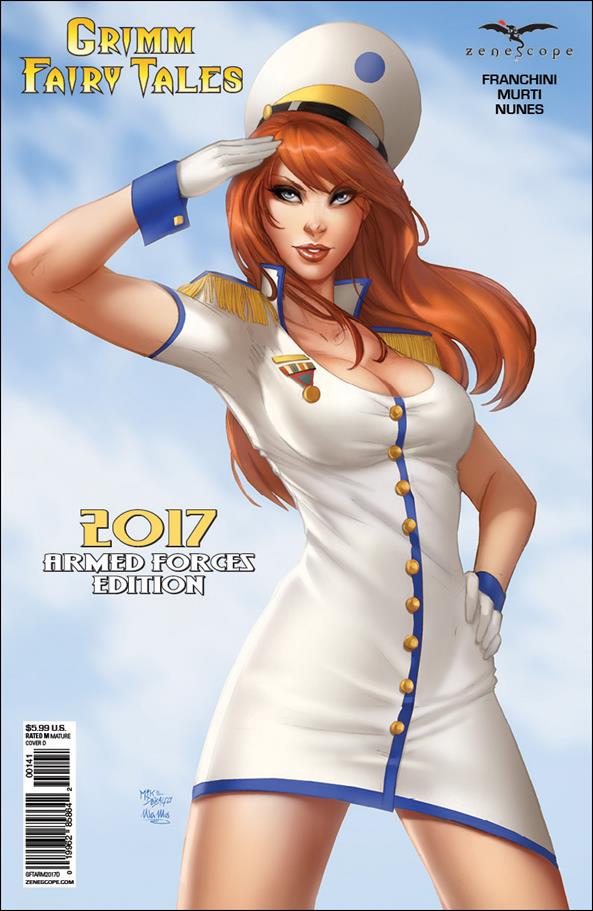 Grimm Fairy Tales: Armed Forces Edition issue 2017-D Mike DeBalfo Cover