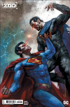 Kneel Before Zod issue 8-B Lucio Parrillo Cardstock Cover
