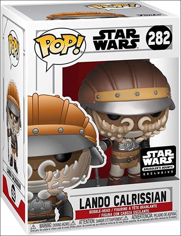 POP! Star Wars figure 282 Lando Calrissian (Disguise) Smuggler's Bounty