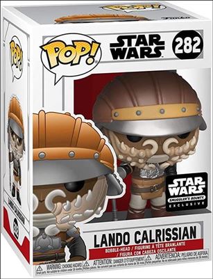 POP! Star Wars figure 282 Lando Calrissian (Disguise) Smuggler's Bounty