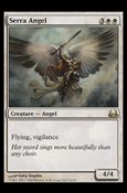 Magic the Gathering: Duel Decks: Divine vs. Demonic (Base Set) card 10 Serra Angel