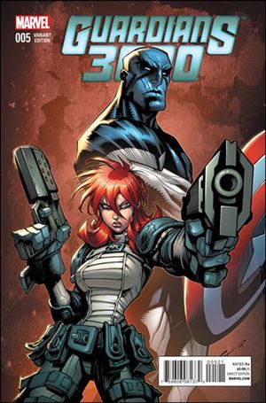 Guardians 3000 issue 5-B Gerardo Sandoval 1:25 Cover