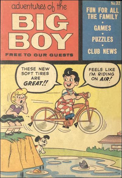 Adventures of the Big Boy issue 32-B West Coast Cover