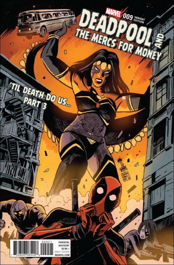Deadpool & the Mercs for Money (2016/09) issue 9-B Francesco Francavilla Poster Cover