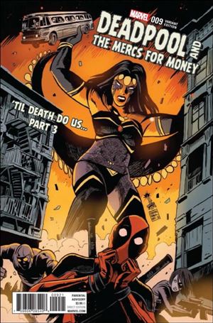 Deadpool & the Mercs for Money (2016/09) issue 9-B Francesco Francavilla Poster Cover