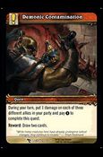 World of Warcraft: March of the Legion (Base Set) card 297 Demonic Contamination