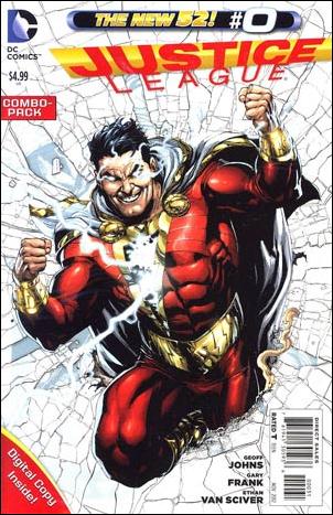 Justice League (2011) issue 0-C Unbagged Gary Frank Glass Cover Combo Pack