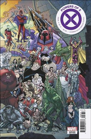 Powers of X issue 6-E Javier Garron Connecting Cover