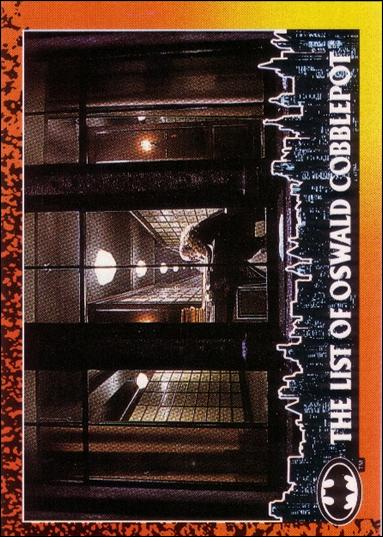 Batman Returns (Base Set) card 36 The List of Oswald Cobblepot