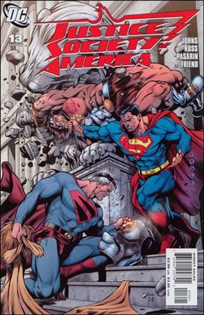 Justice Society of America (2007) issue 13-B Dale Eaglesham 1:10 Cover
