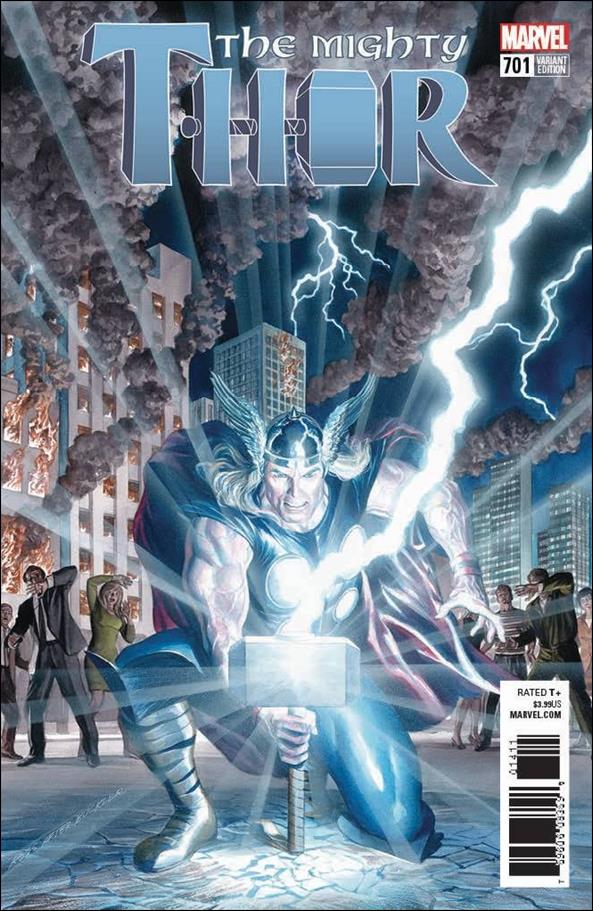 Mighty Thor (2016) issue 701-B Alex Ross 1:50 Cover