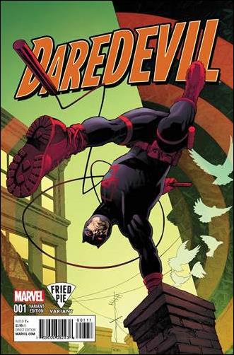 Daredevil (2016) issue 1-I Unbagged Chris Stevens Fried Pie Cover