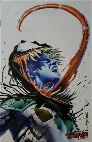 Venom: First Host issue 1-K Mike Mayhew Comic Mint NYCC Cover