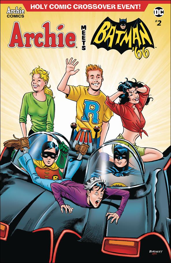 Archie Meets Batman '66 issue 2-B Rick Burchett Cover
