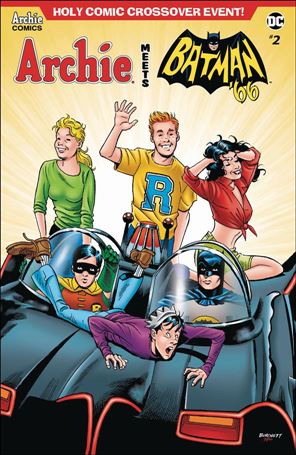 Archie Meets Batman '66 issue 2-B Rick Burchett Cover