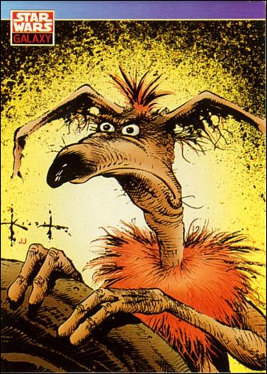 Star Wars Galaxy: Series 1 (Base Set) card 105 Sam Kieth (B)