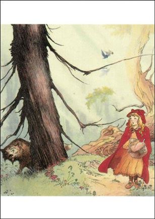 Charles Vess (Base Set) card 46 Little Red Riding Hood