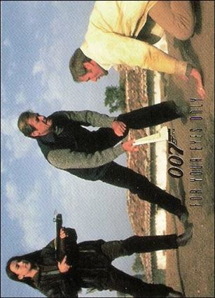 James Bond Connoisseur's Collection Volume Three: The Bond Legacy (Base Set) card 189 For Your Eyes Only