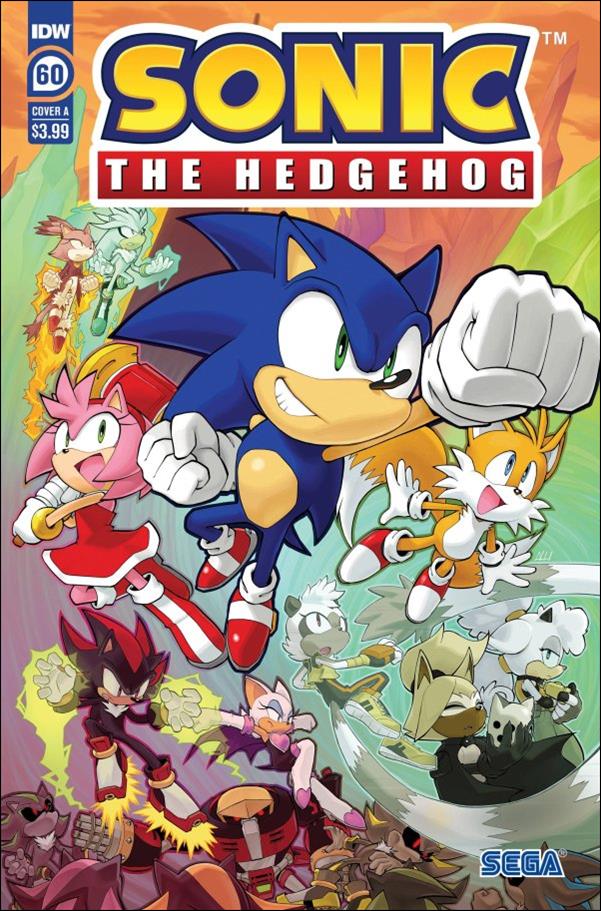Sonic the Hedgehog (2018) issue 60 Aaron Hammerstrom Cover