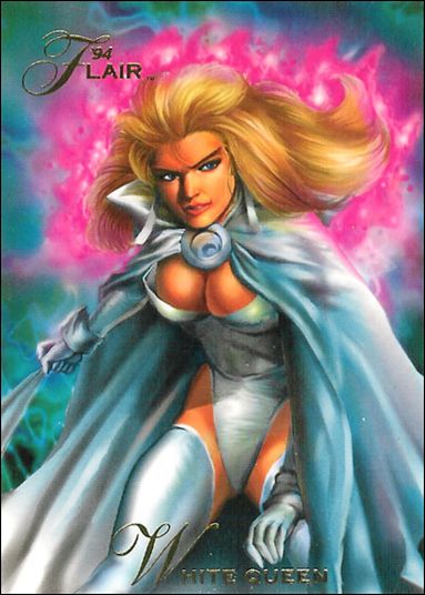 Marvel Annual Flair '94 (Base Set) card 38 White Queen