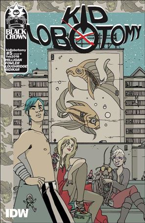 Kid Lobotomy issue 5-B Brandon Graham Cover