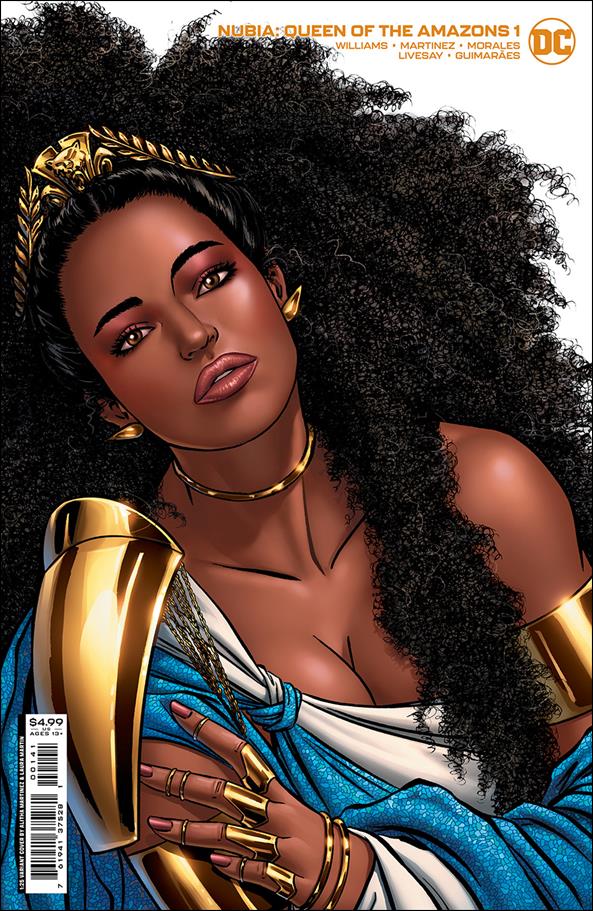 Nubia: Queen of the Amazons issue 1-D Alitha Martinez 1:25 Cardstock Cover