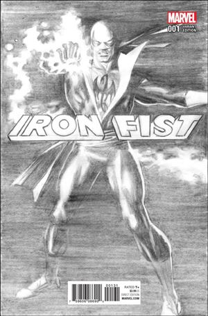 Iron Fist (2017) issue 1-E Alex Ross 1:100 Sketch Cover