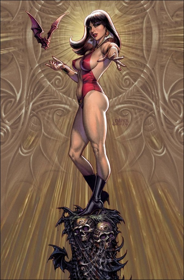 Vampirella (2019) issue 675-N Joseph Michael Linsner Virgin 1:20 Cardstock Cover